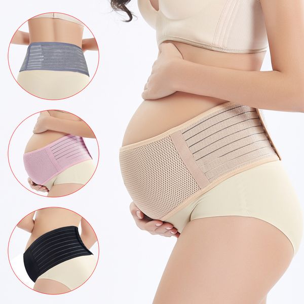 

other maternity supplies belt pregnancy antenatal bandage belly band back support postpartum girdle for pregnant women 230404, White