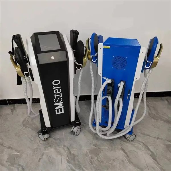 

2023 black-blue contouring slimming neo dls-emslim rf fat burning shaping beauty equipment 15 tesla electromagnetic muscle stimulator machin