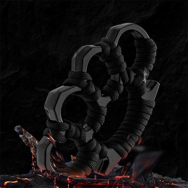 

original self protection hand brace finger tiger four finger fist set legal self-defense equipment weapon ring hand clasp fist cl 4ijd