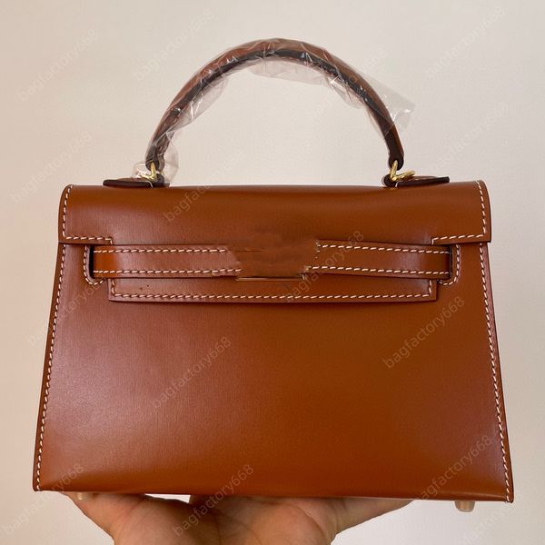 

10A Top luxurys handbags designer crossbody bag the tote bag 19cm box skin mini shoulder bag Fashion genuine leather Black bags for women mirror quality bags with box