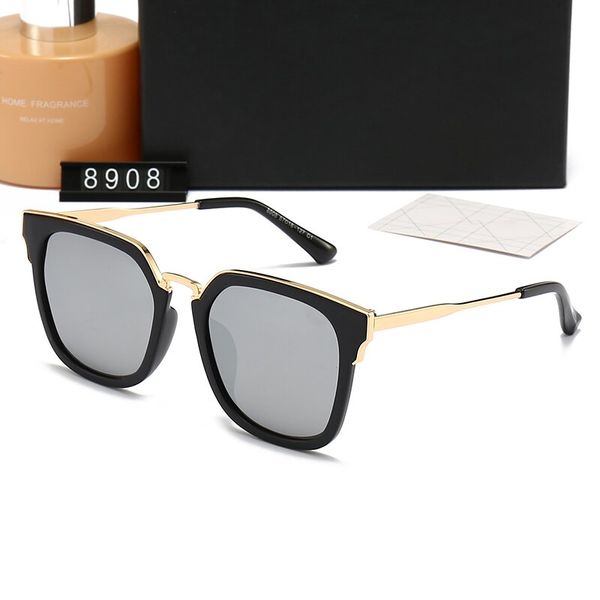 

designer sunglasses fashion sunglasses for women luxury letter mirror leg inlaid with diamond beach shading uv protection polarized glasses, White;black
