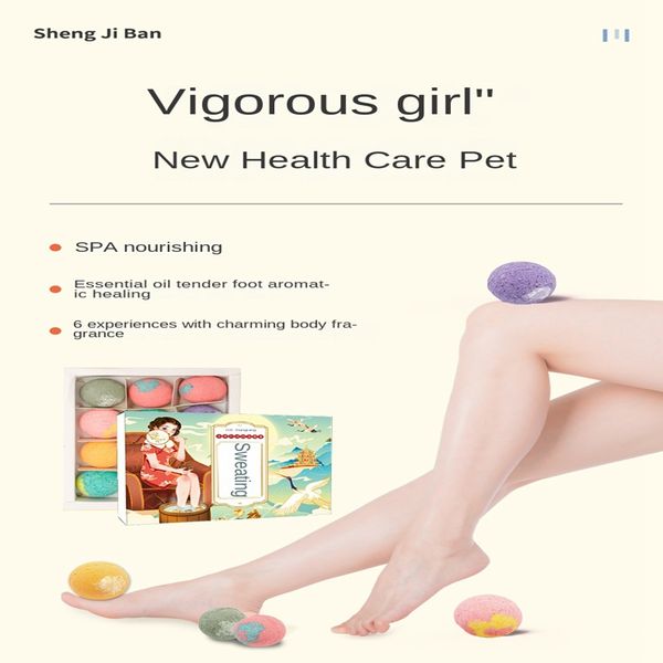 

foot odor removers chinese herbal foot soaking pill foot bath bag concentrated from 6 raw materials into 15g * 12 capsules per box