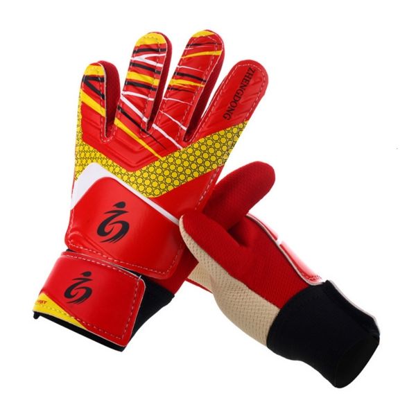 

sports gloves kid's soccer goalkeeper breathable for children 516 years old soft training football 230403, Black