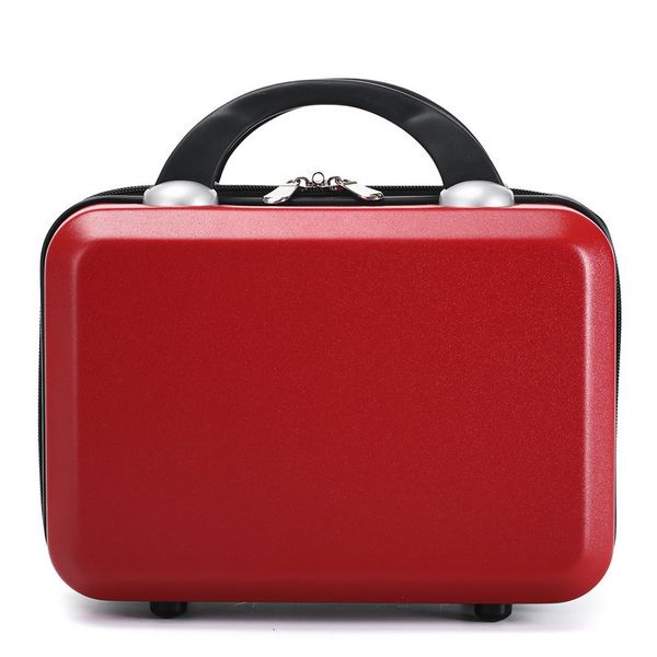 

suitcases 2023 hand luggage mini 13inch cosmetic storage box small portable password travel 230404