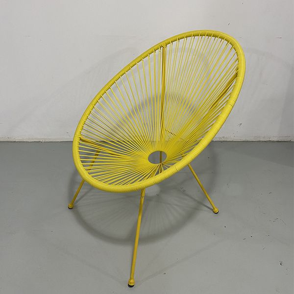 

nordic fashion simple egg-shaped woven rattan chair backrest chair teahouse chair outdoor balcony rattan chair