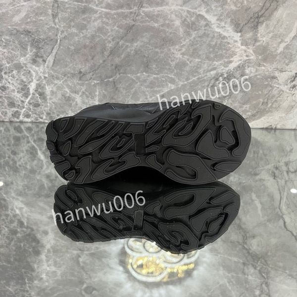 

new mens leather quality luxury new fashion and style accessories casual shoes fashion sneake luxury sports shoes men women trainers low sne, Black