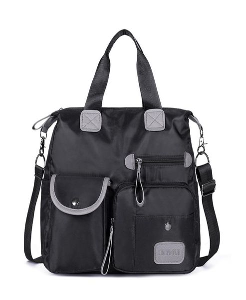 

new ladies oneshoulder nylon oxford cloth handbags new portable messenger bag travel bag large capacity mother bag7221994