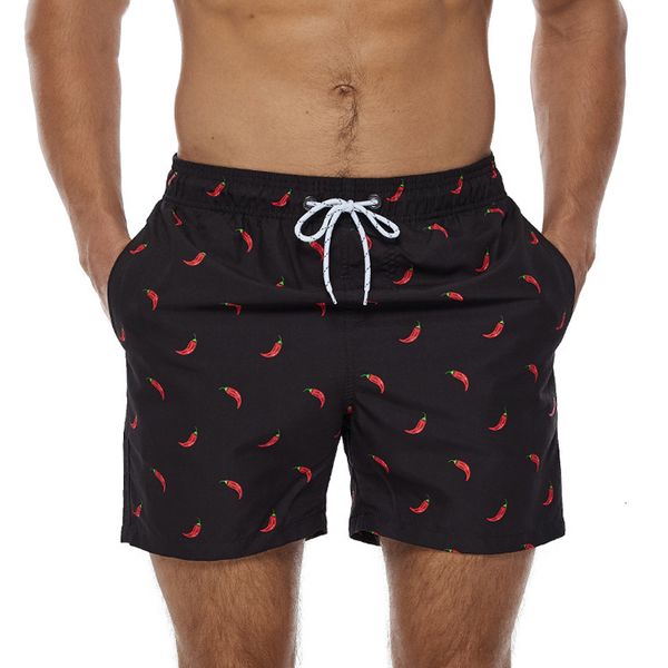 

men's shorts brand pocket quick drying swimming shorts suitable for men's swimwear men's swimwear summer swimwear and beach w, White;black