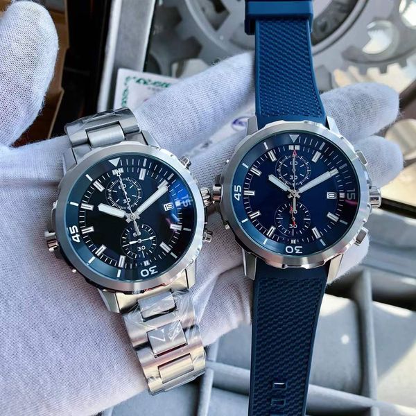 

6 styles new fashion rose gold watch mens luxury watches aaa quartz watch battery chronograph function sapphire glass luminous montre de lux, Slivery;brown