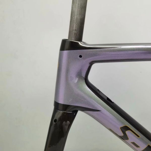 

sl6 carbon road bike frame carbon fiber grey chameleon road bike frame t1100 v brake cycling bicycle racing frameset taiwan