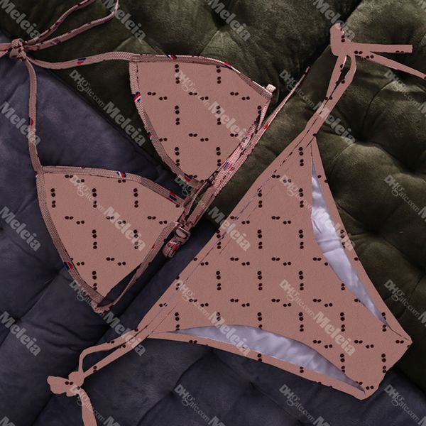 

designer bikinis woman bikini with letter swimsuits summer print swimwear beach luxury bathing suits three point swimsuit for womens, White;black