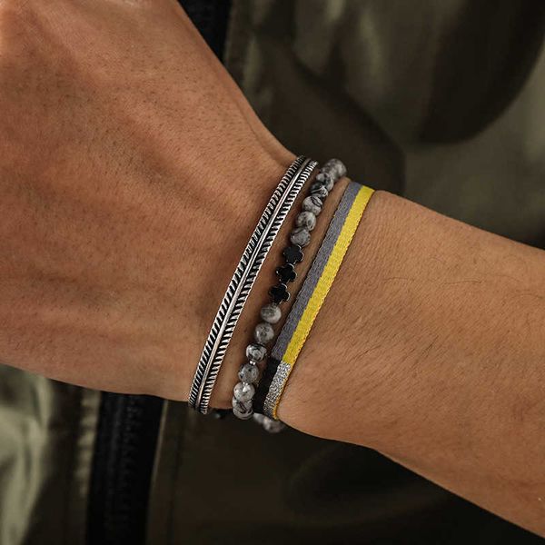 

charm bracelets tibetan buddha rope chain grey natural map stone cross bracelet for men adjustable silver plated cuff bracelet jewelry gift, Golden;silver