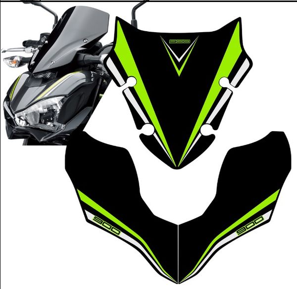 

suitable for motorcycle kawasaki z 900 z900 front fairing fender sticker decoration