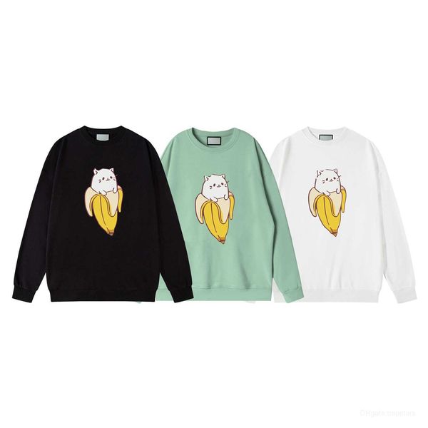 

classic women's hoodies sweatshirts 2021 gu womens designer fashion lamb animal autumn winter mens long sleeve hoodie pullover clothes, Black