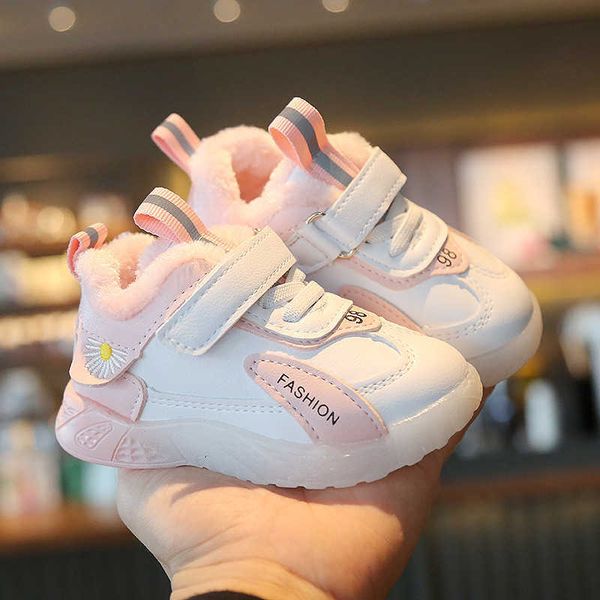 

athletic outdoor kids shoes for running shoes autumn winter outdoor sneaker anti-slip children sport shoes soft bottom baby toddler shoes p2, Black