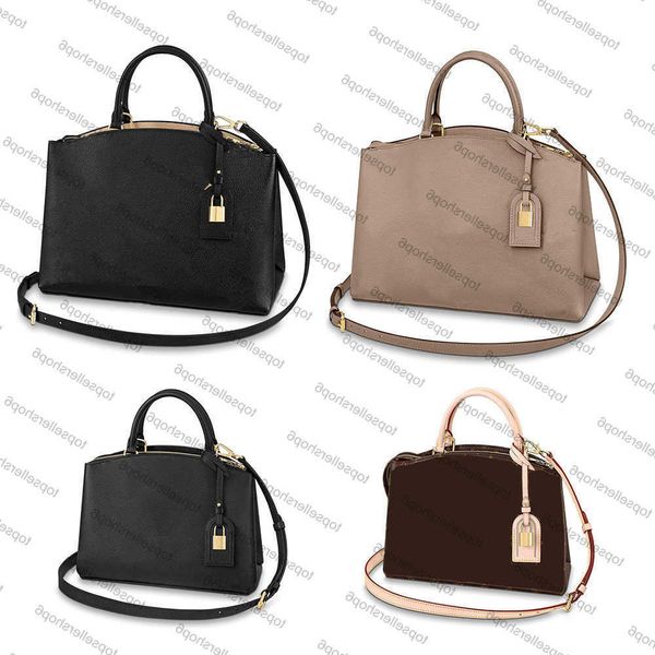 

designer tote m45811 m45898 grand petit palais designer women shopping bag oversized letter flower embossed genuine cowhideleatherp urs