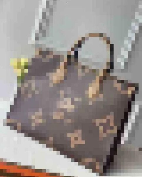 

others apparel shopping bags m45321 onthego medium women tote man travel real leather handbags shoulder evening 1otw, Black;white