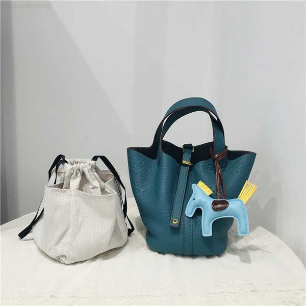 

designer luxury bag and leather women's hand shoulder vegetable basket bucket fashion leisure baguqpcsaa8 picotin