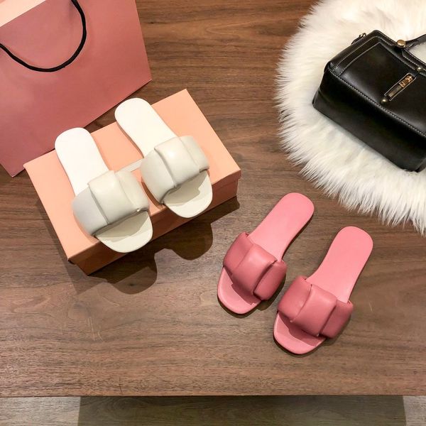 

casual shoes 2023 fashion slippers bread paris designer women popular beach flip-flops, Black