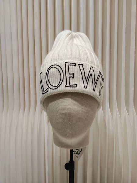 

Beanie bonnet Knitted Cashmere Designer Loewf Beanie Cap Men's Winter Casual Wool Warm Hat