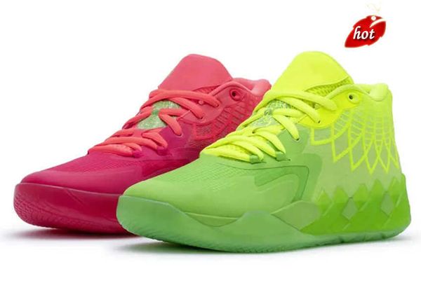 

new og buy genuine lamelo ball mb1 men basketball shoes kids women for sale 2023 rick and morty grade school sport shoe trainner
