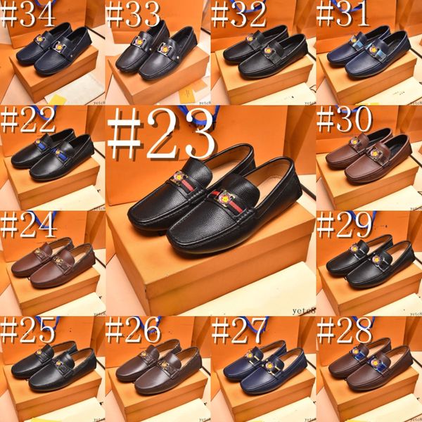 

l7/34model men british loafers shoes solid color faux suede stitches round toe tassel slip on classic fashion business casual wedding design, Black