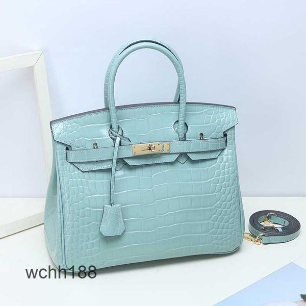

bag burkin leather simple crocodile capacity women birkins bags large 2023 handbag designer shoulder pattern j03k