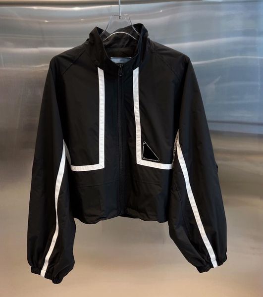 

women's jackets designer 2023 jackets brand fashion street classic lapel jacket light sunscreen super sense of scien technology metal i, Black;brown