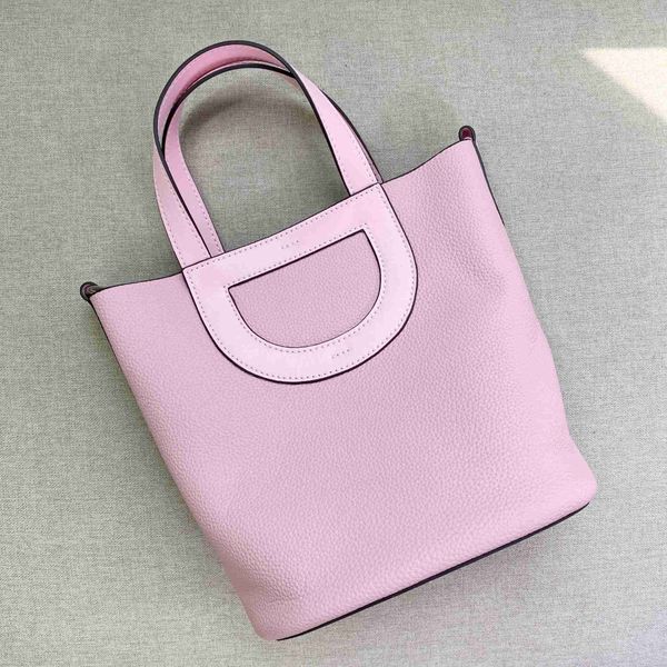 

designer luxury layer cowhide pig nose vegetable basket women's large capacity fashion one shoulder crossbody portable bucket bag3suer0