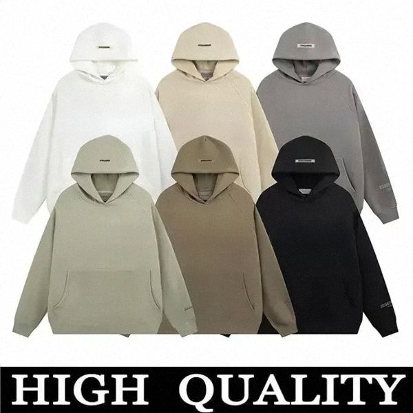 

ess hoody essentail hoodie sports cool hoodies printed oversized hoodie fashion hip hop street sweater reflective letter s-xl es e6br#, Black