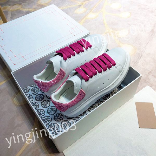 

2023 designer sneaker casual shoes calfskin leather white letter overlays platform all-match fashion luxury low sneakers hl210210, Black