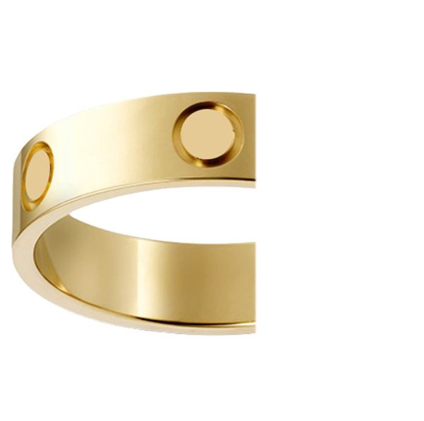 

Band Rings Love Ring wedding rings Woman Jewelry Men Promise with Velet Bag S12101