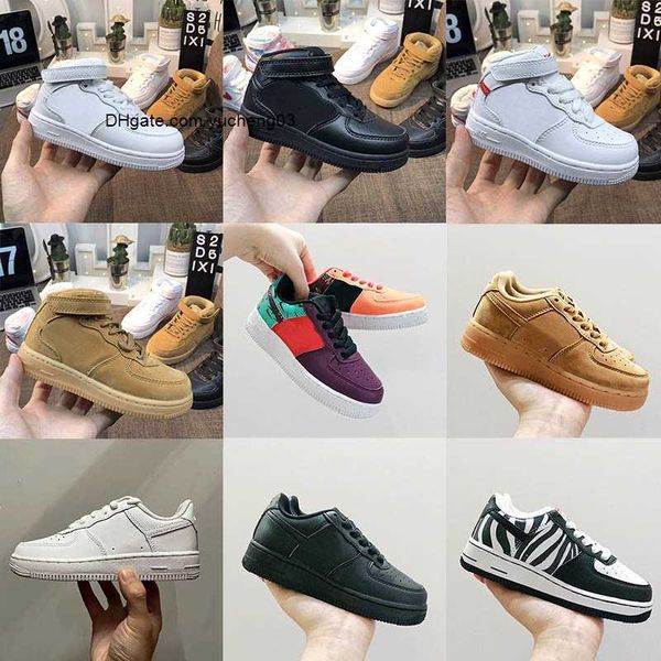 

kids force 2023 1 skateboarding shoes for skate shoe youth sneakers children sneaker pour enfants sports chaussures teenage boys size 25-35, Black