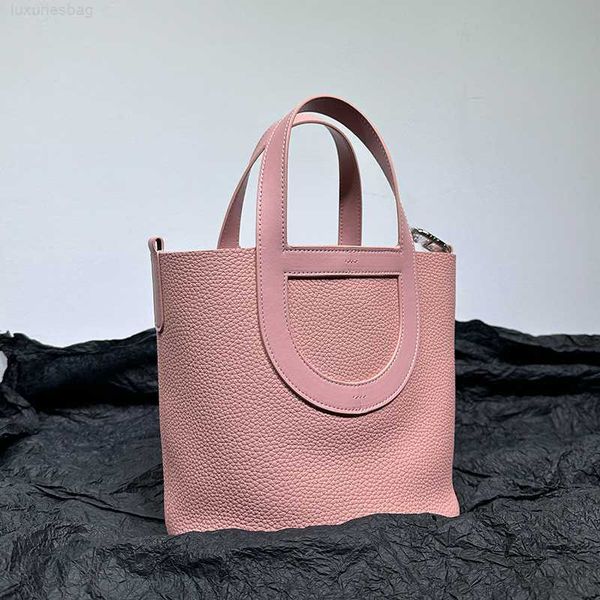 

designer luxury togo layer cowhide pig nose vegetable basket bucket handheld one shoulder crossbody leather women's bag tideoi6k9btj pi