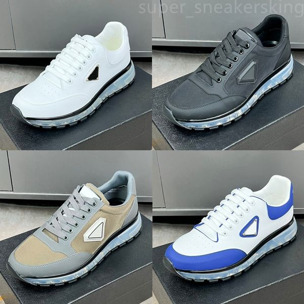 

2023 designer shoes men loafers classics sneakers leather sporty shoes white black grey trainers with box 38-44