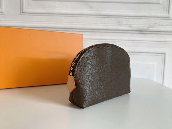 

by the pool designer luxury circular bag handbag travel protection makeup clutch women leather waterproof cosmeticfor with dust pochette voy, Black;red