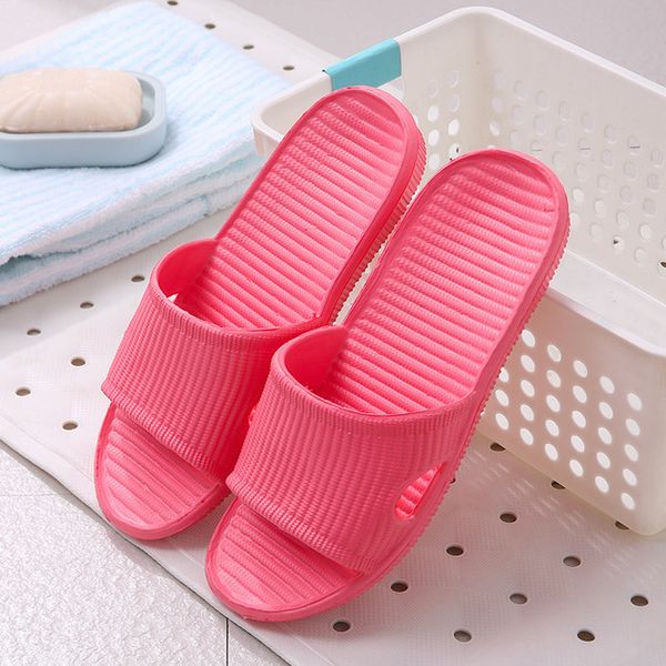 

slippers summer men's indoor floor flats ladies antislip bathroom household 230404, Black
