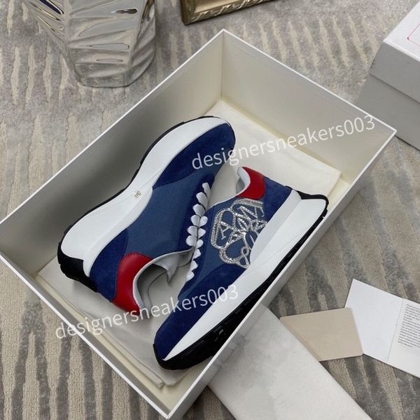 

2023new men brand designer casual shoes womens rubber flat shoes lace-up sports shoes fashion running shoes soft and comfortable platform sh, Black