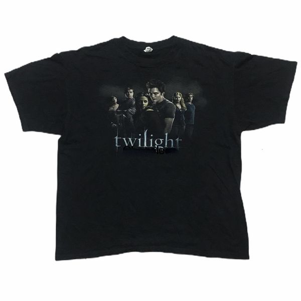 

men's tshirts early y2k twilight t shirt movie flim 230403, White;black