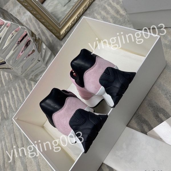 

2023 new designer sneakers women casual shoes trainers luxury canvas sneaker fashion platform solid heighten shoe hl210603, Black