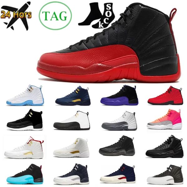 

jumpman 12 12s mens basketball shoes university twist gold indigo black dark concord cny cherry gym red high wolf grey doernbecher royal men