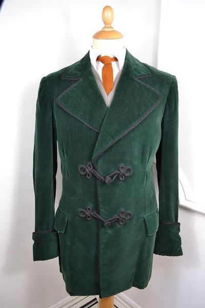 

men's suits blazers latest coat pant design green velvet men suit smoking jacket slim fit tuxedo custom blazer groom prom terno masculi, White;black