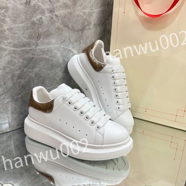 

sneakers designer shoes men casual shoes women sneaker leather shoe calfskin trainer rubber platform trainers, Black