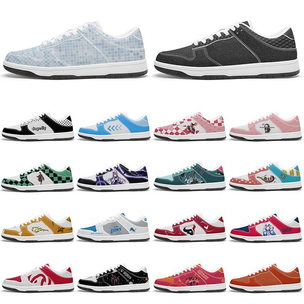 

custom fashionable comfortable Glossy Diy shoes mens womens beautiful outdoor sneakers sports trainers JY-A126