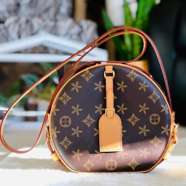 

2023 petite boite chapeau boite bags old flower tote m45647 fashions 2size handbag pochette clutch bag womens mens designer gym cross body l