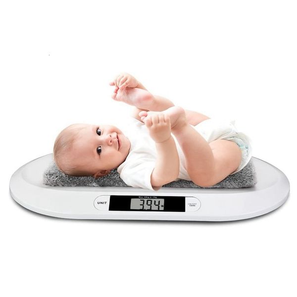

scales baby scale born pets 20kg weight digital display measuring gauge for infant toddler puppy changing gift 230404