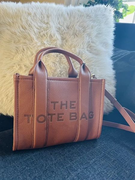 

the tote bag mark j genuine leather designer women handbags with shoulder strap real leather shopping bags