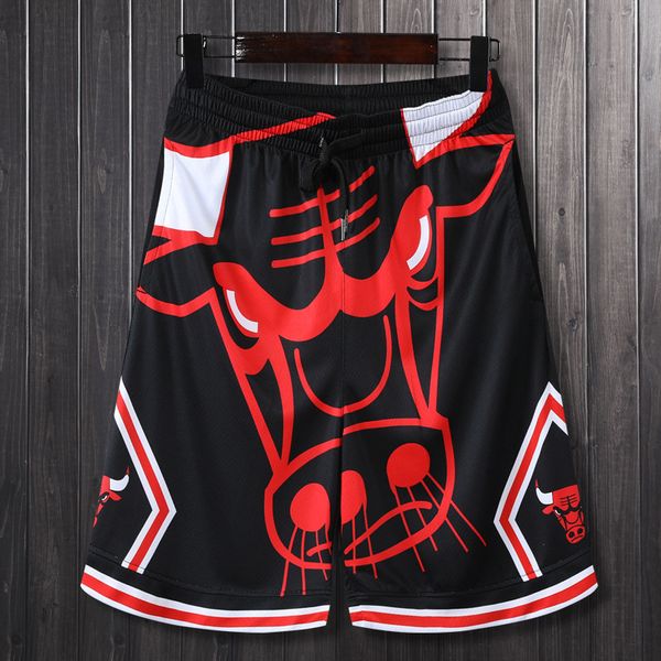 

mens shorts ah yuan vintage street basketball pants warriors raptors sports training loose oversized male casual sweatpants 230404, White;black