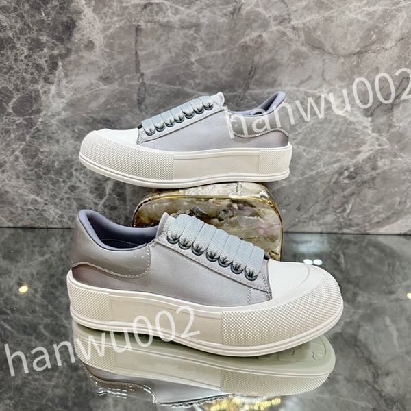 

2023 new fabric cotton casuals shoes women men calfskin sneakers light platform shoe trainers, Black