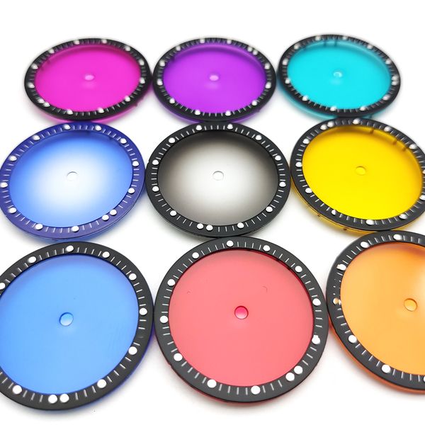 

repair tools kits sterile dials green luminous 285mm fashion transparent watch dial for nh35 nh36 nh38 nh70 4r movement men accessories 2304